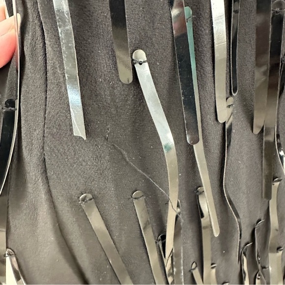 CULT GAIA Anisa Black Gown Maxi Dress SZ US 4 - Picture 5 of 11